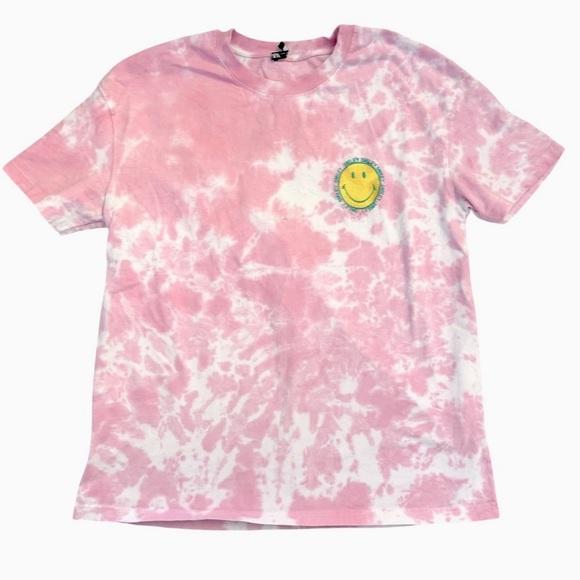 ZARA Embroidered Tye Dye Tee‎ - Picture 1 of 2